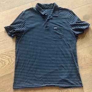 Vineyard Vines men’s striped polo shirt. Classic fit. Size large.